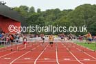 Mens and Boys hurdles at the Northern Inter-Counties under-17s and 15s at Witton Park, Blackburn. Photo: David T. Hewitson/Sports for All Pics